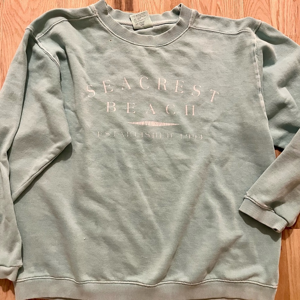 Seacrest Beach Green sweatshirt